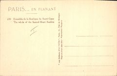 CPA Paris en Flanant Ensemble de la Basilique du Sacre Coeur 