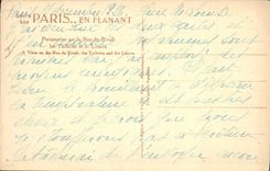 CPA Paris en Flanant Perspective sur la Rue de la Rivoli les Tuleries et le Louvre 