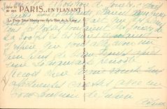 CPA Paris en Flanant La Porte Saint Maria vue de la Rue de la Lune Brioches du Soleil