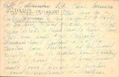 CPA Paris en Flanant Montmartre Le Sacre Coeur vu de la Place du Tertre 