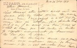 CPA Paris en Flanant Musee de Cluny Le Jardin 