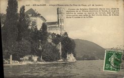 CPA Aix les Bains Abbaye d'Hautecombe La Tour du Phare 