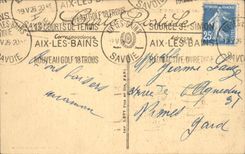 CPA Aix les Bains l'Arc de Campanus 