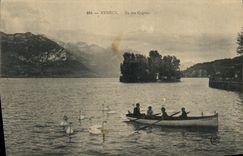 CPA Annecy Ile des Cygnes 