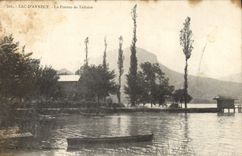 CPA Lac d'Annecy Le Ponton de Talloire 