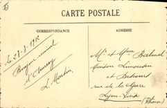 CPA Lac d'Annecy Duingt Le Port et le Chateau 