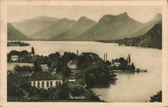 CPA Lac d' Annecy Le Petit Lac Les Bauges 