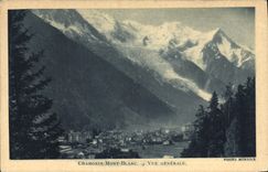 CPA Chamonix Mont Blanc Vue generale 