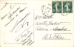 CPA Chamonix et le Mont Blanc 