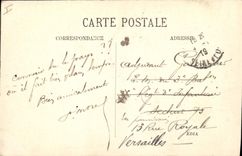 CPA Versailles Palais du Petit Trianon 