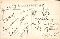 CPA Versailles Le Palais Chambre de Louis XIV 