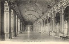 CPA Palais de Versailles La Galerie des Glaces 