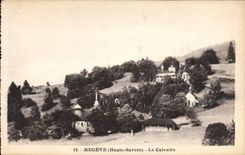 CPA Megeve Haute Savoie Le Calvaire 