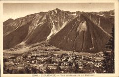 CPA Chamonix Vue generale et le Brevent 