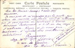 CPA Panorama de la Chaine du Mont Blanc pris du Mont Revard 