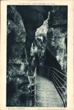 CPA La Savoie Les Gorges du fier Le Pont du Chemin de fer 