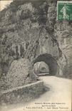 CPA Haute Savoie Val de Fier Les Deux Tunnels 