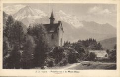 CPA Pres Servoz et le Mont Blanc 
