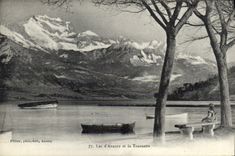 CPA Lac d'Annecy et la Tournette 