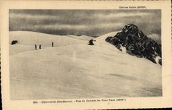 CPA Chamonix Hte Savoie Pres du Sommet du Mont Blanc 