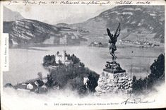 CPA Lac d'Annecy Saint Michel et Chateau de Duingt 