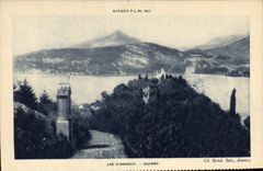 CPA Lac d'Annecy Duingt 