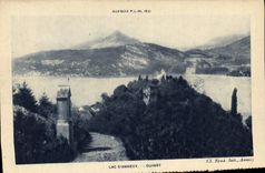 CPA Lac d'Annecy Duingt 