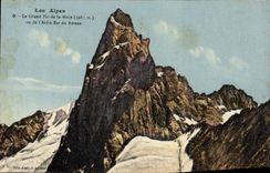 CPA Les Alpes Le Grand Pic de la Meije vu de l'Arcie Est du Rateau 