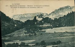 CPA La Savoie Environs d'Annecy Menthon St Bernard le Chateau 