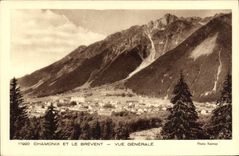 CPA Chamonix et le Brevent Vue Generale 