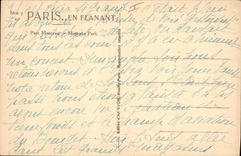 CPA Paris en Flanant Parc Monceau 