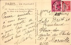 CPA Paris en Flanant Ensemble de la Basilique du Sacre Coeur 