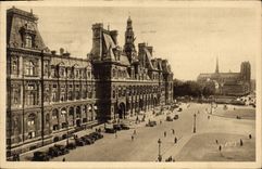 CPA Paris en Flanant L'Hotel de Ville 