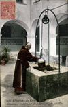 CPA Environs de Nice Cimiez Interieur de l'Abbaye le Cloitre 