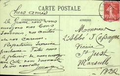 CPA Grasse Palmiers du Grand Hotel 
