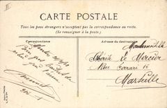 CPA Menton Le port Bateau