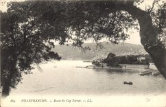 CPA Villefranche Route du Cap Ferrat 