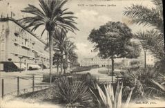 CPA Nice Les Nouveaux Jardins 