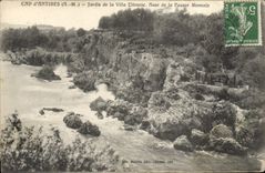 CPA Cap d'Antibes AM Jardin de la Ville Lilenroc Anse de la Fausse Monnaie 