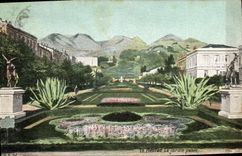 CPA Menton Le jardin public 