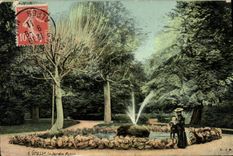 CPA Grasse Le Jardin Public 