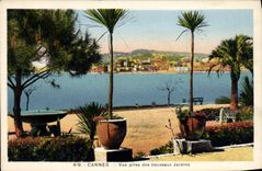 CPA Cannes Vue prise des nouveaux Jardins 