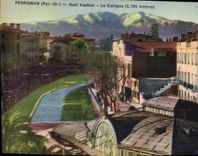 CPA Perpignan Pyr Or Quai Vauban Le Canigou 
