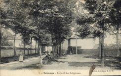CPA Sezanne Le Mail des Religieuses 