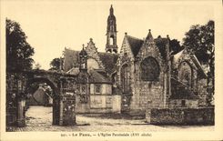 CPA Le Faou L'Eglise Paroissiale 