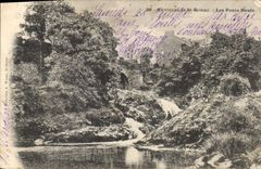 CPA Environs de St Brieuc Les Ponts Neufs 