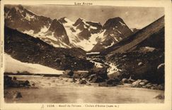 CPA Les Alpes Massif du Pelvous Chalets d'Arraine 