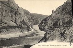 CPA Entree des Gorges de Chouvigny 