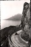 CPA La Cote d'Azur La Corniche d'Or La route du Bord de Mer entre Theoule et le Trayas 