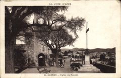 CPA La Cote d'Azur Cannes Eglise du Suquet 